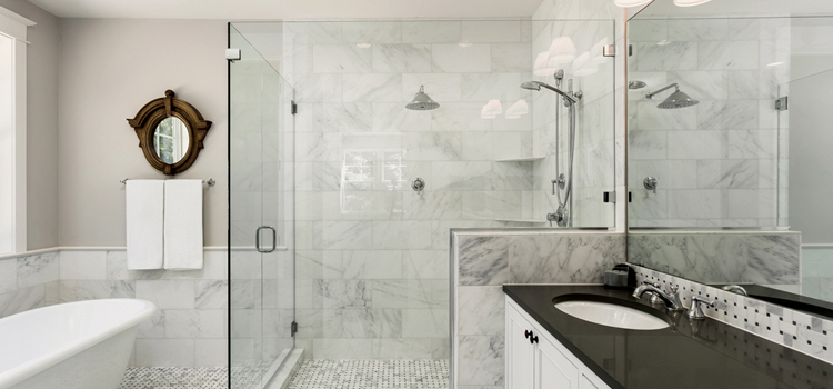 bathroom shower door installation in Moreno Valley