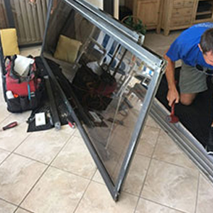 sliding glass door frame repair Moreno Valley
